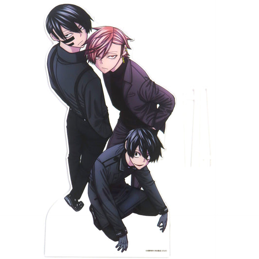 Naito Mudano & Kyoya Oiranzaka & Masumi Yodogawa Tougen Anki Anime Commemorative Big Acrylic Stand Animate Made-to-Order Limited Goods [USED]