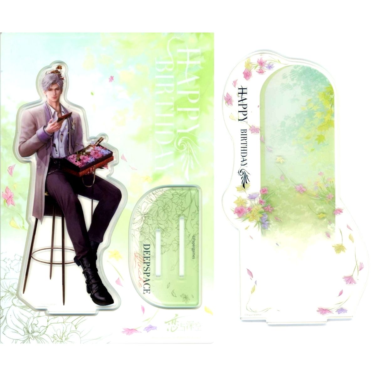 Shin 2025 Birthday Standing Art Acrylic Stand Love and Deepspace China Limited [USED]