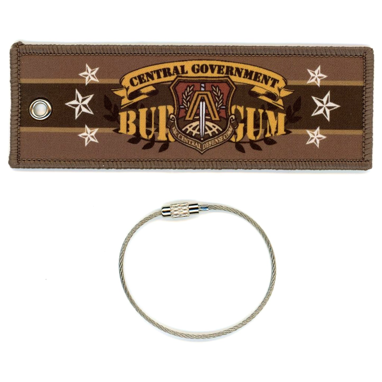 Deputy Commander Burningum GODDESS OF VICTORY: NIKKE Area Defense Battle Part 3 POP UP Event Tag Keychain [USED]