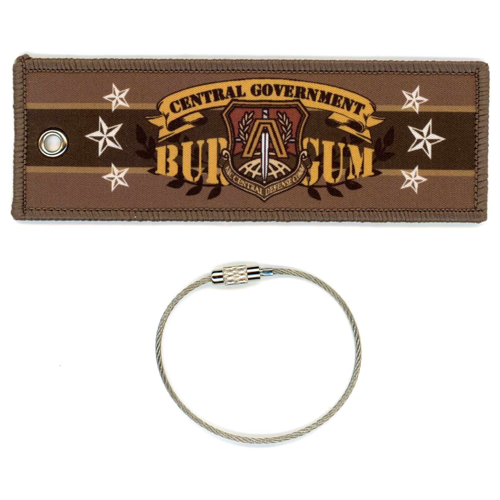 Deputy Commander Burningum GODDESS OF VICTORY: NIKKE Area Defense Battle Part 3 POP UP Event Tag Keychain [USED]