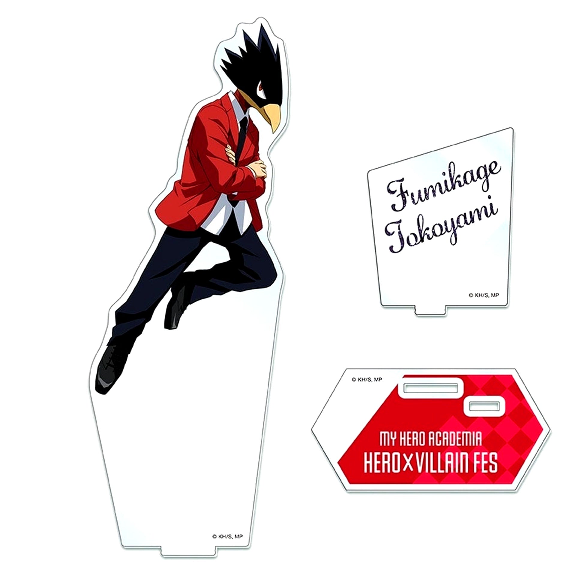 Fumikage Tokoyami Acrylic Stand My Hero Academia Hero x Villain Fes Pop Up Shop presented by TOHO animation [USED]