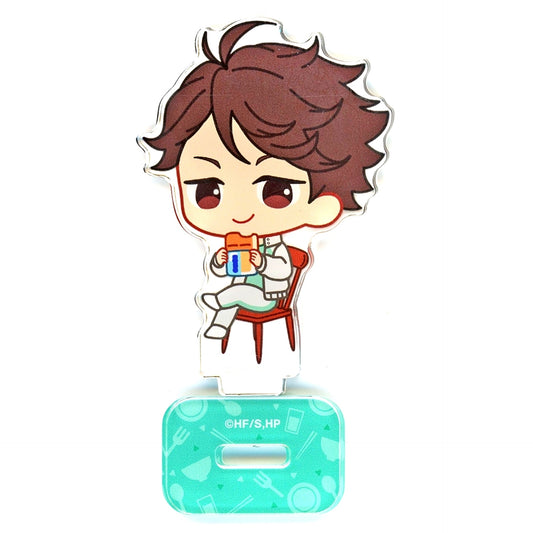 Toru Oikawa Haikyu!! Trading Chibi Character Morning Ver. Acrylic Stand Ver. A [USED]