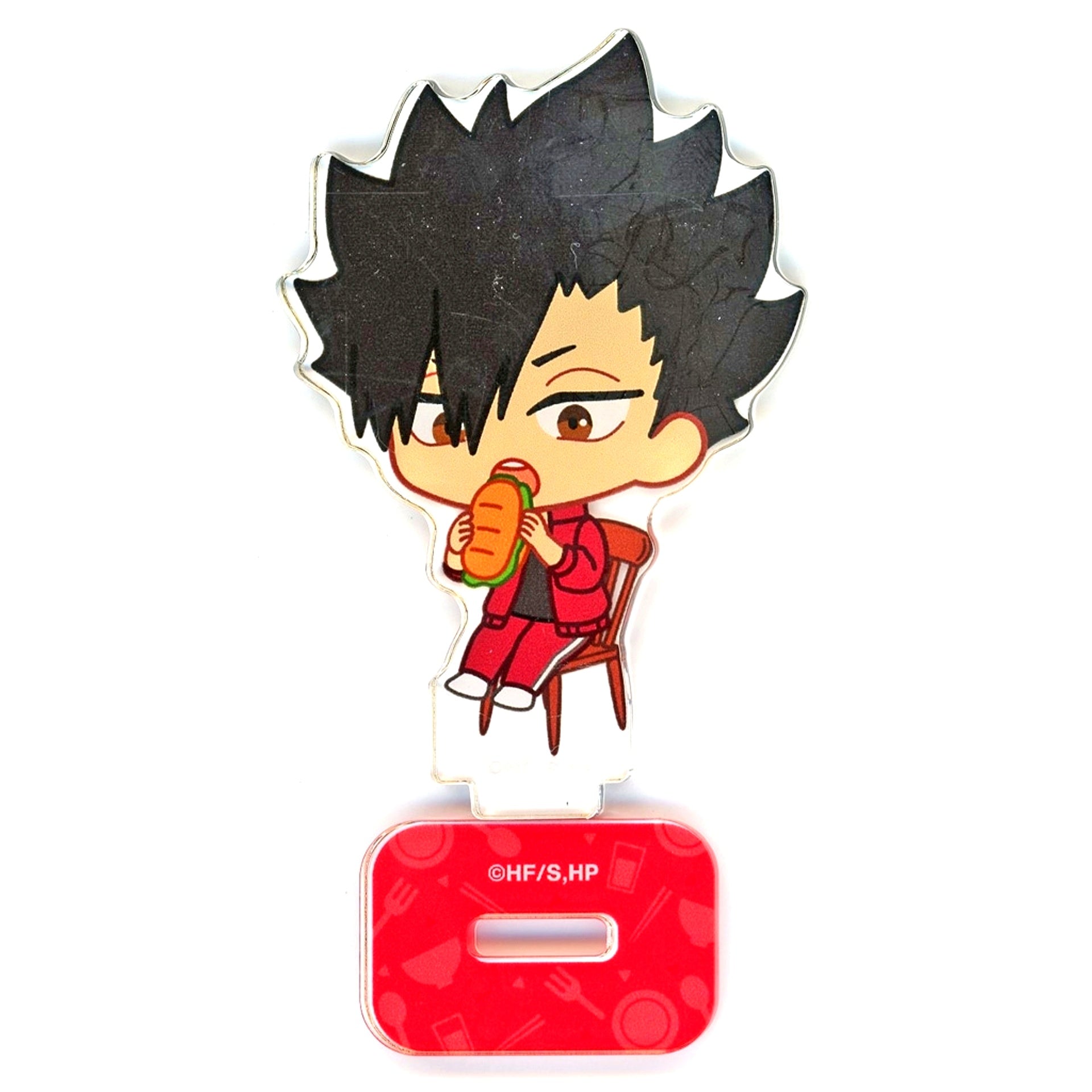 Tetsuro Kuroo Haikyu!! Trading Chibi Character Morning Ver. Acrylic Stand Ver. B [USED]