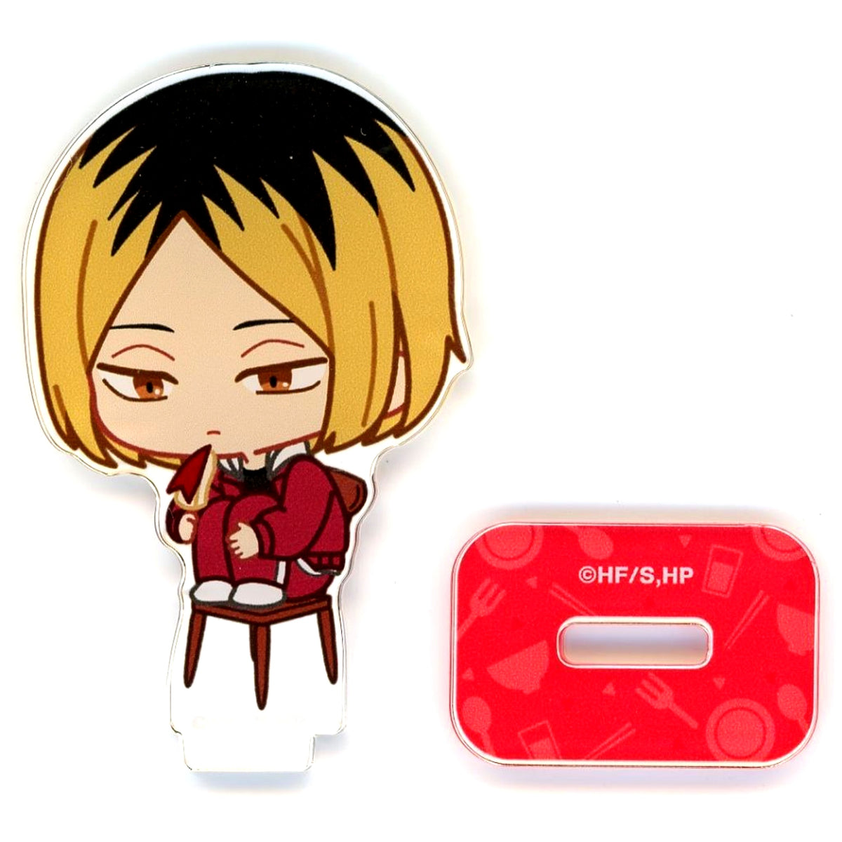 Kenma Kozume Haikyu!! Trading Chibi Character Morning Ver. Acrylic Stand Ver.B [USED]