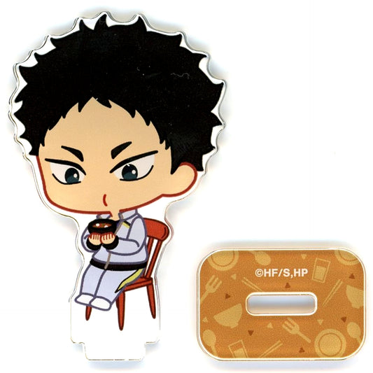 Keiji Akaashi Haikyu!! Trading Chibi Character Morning Ver. Acrylic Stand Ver.B [USED]