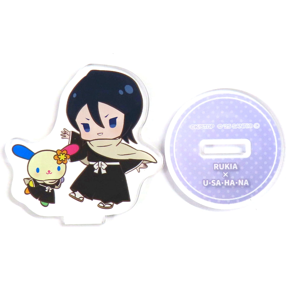 Rukia Kuchiki x Usahana BLEACH x Sanrio Characters Pop-up Store Vol. 2 Trading Acrylic Stand A [USED]