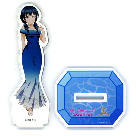 Yoshiko Tsushima Acrylic Stand Anniversary Necklace Ver. Love Live! Sunshine!! x U-TREASURE [USED]