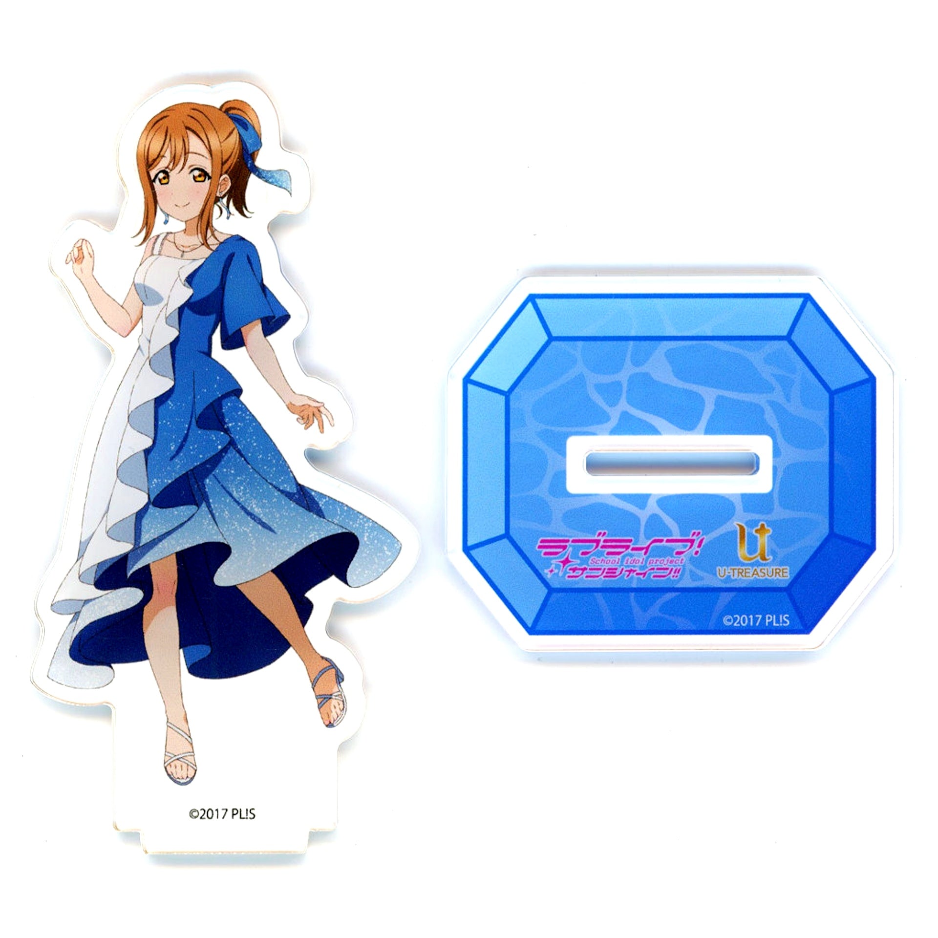 Hanamaru Kunikida Acrylic Stand Anniversary Necklace Ver. Love Live! Sunshine!! x U-TREASURE [USED]