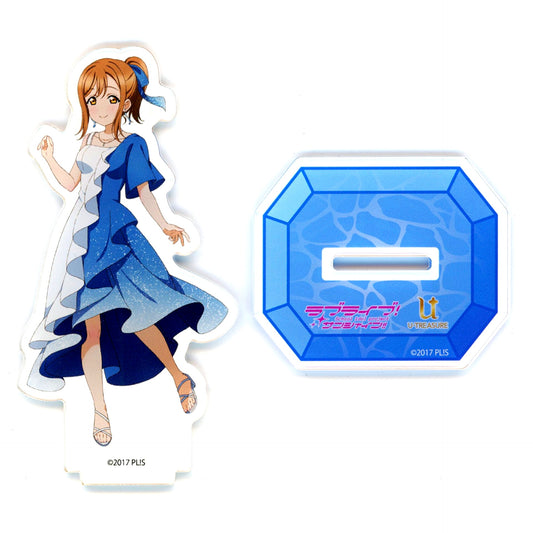 Hanamaru Kunikida Acrylic Stand Anniversary Necklace Ver. Love Live! Sunshine!! x U-TREASURE [USED]