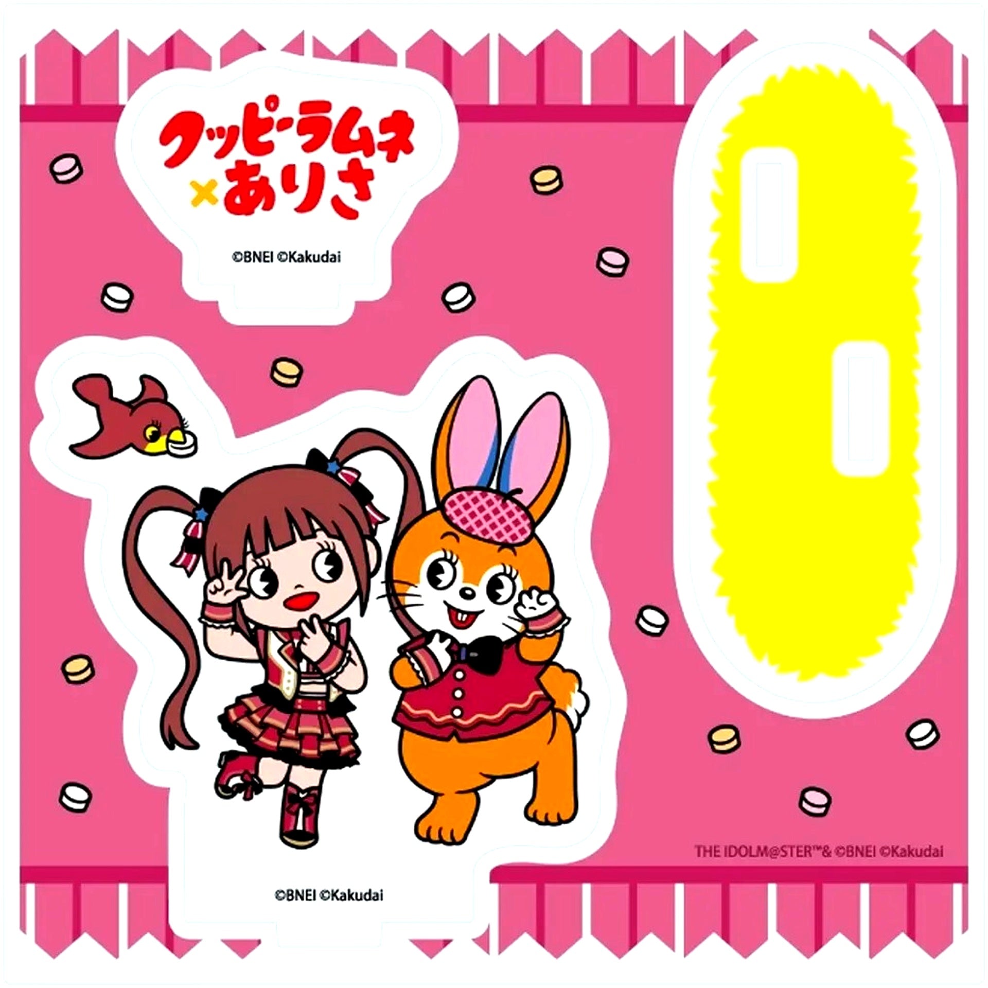 Arisa Matsuda x Kuppy 01 Deformed Illustration Acrylic Stand Plate Idolmaster Million Live! x Kuppy Ramune eeo POP-UP STORE [USED]