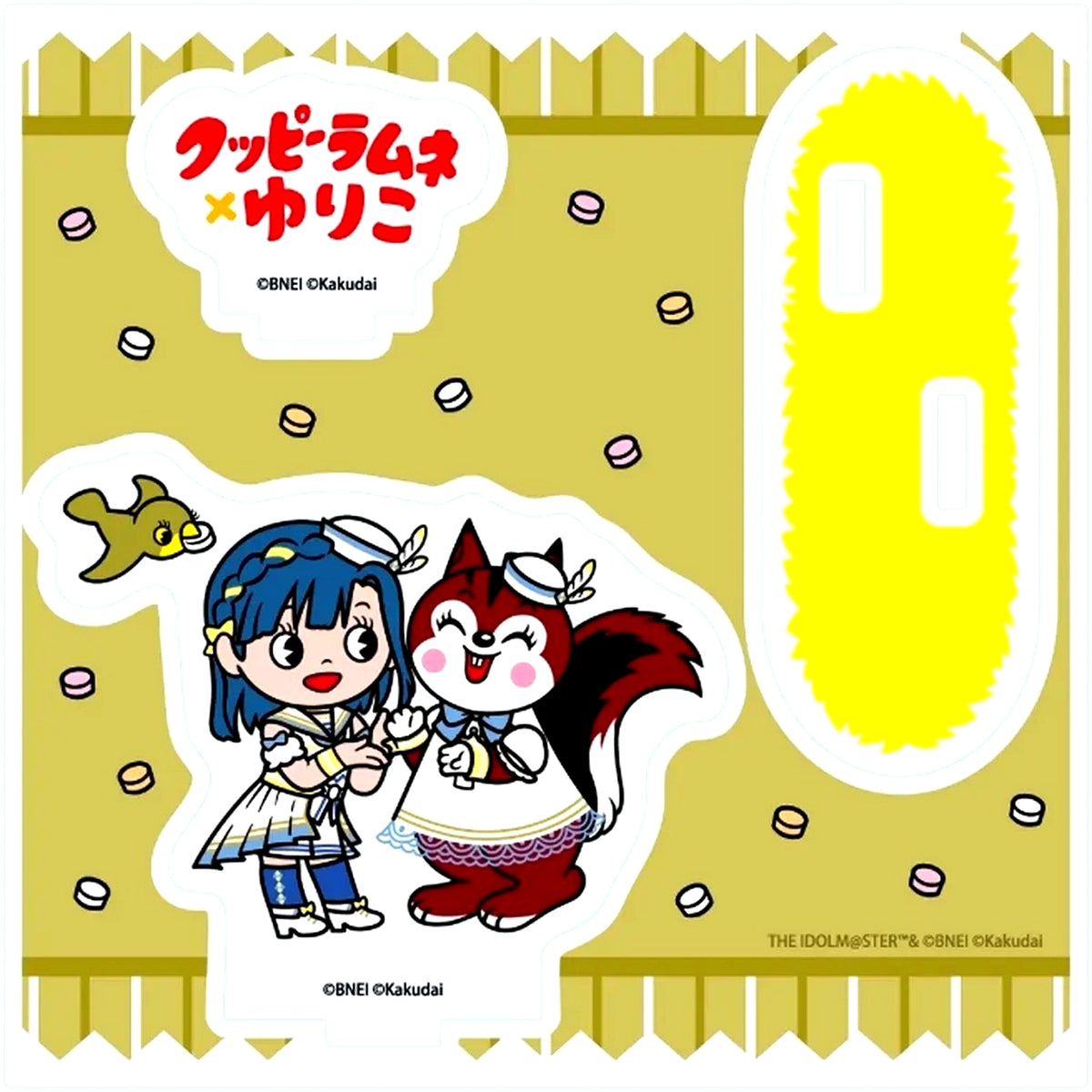 Yuriko Nanao x Ram 02 Deformed Illustration Acrylic Stand Plate Idolmaster Million Live! x Kuppy Ramune eeo POP-UP STORE [USED]
