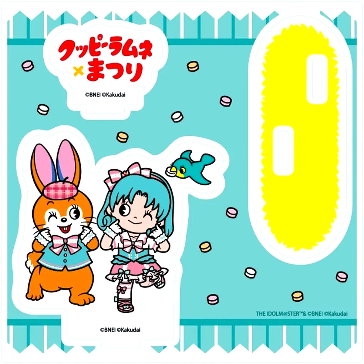 Matsuri Tokugawa x Kuppy 04 Deformed Illustration Acrylic Stand Plate Idolmaster Million Live! x Kuppy Ramune eeo POP-UP STORE [USED]