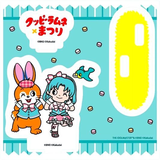 Matsuri Tokugawa x Kuppy 04 Deformed Illustration Acrylic Stand Plate Idolmaster Million Live! x Kuppy Ramune eeo POP-UP STORE [USED]