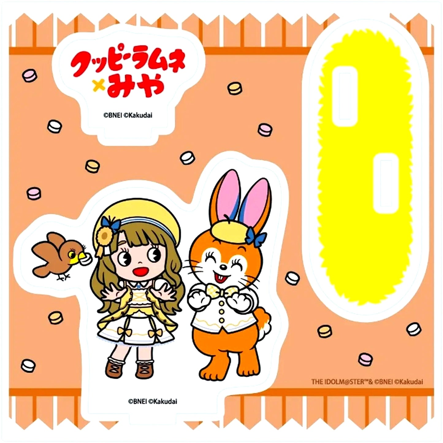 Miya Miyao x Kuppy 05 Deformed Illustration Acrylic Stand Plate Idolmaster Million Live! x Kuppy Ramune eeo POP-UP STORE [USED]