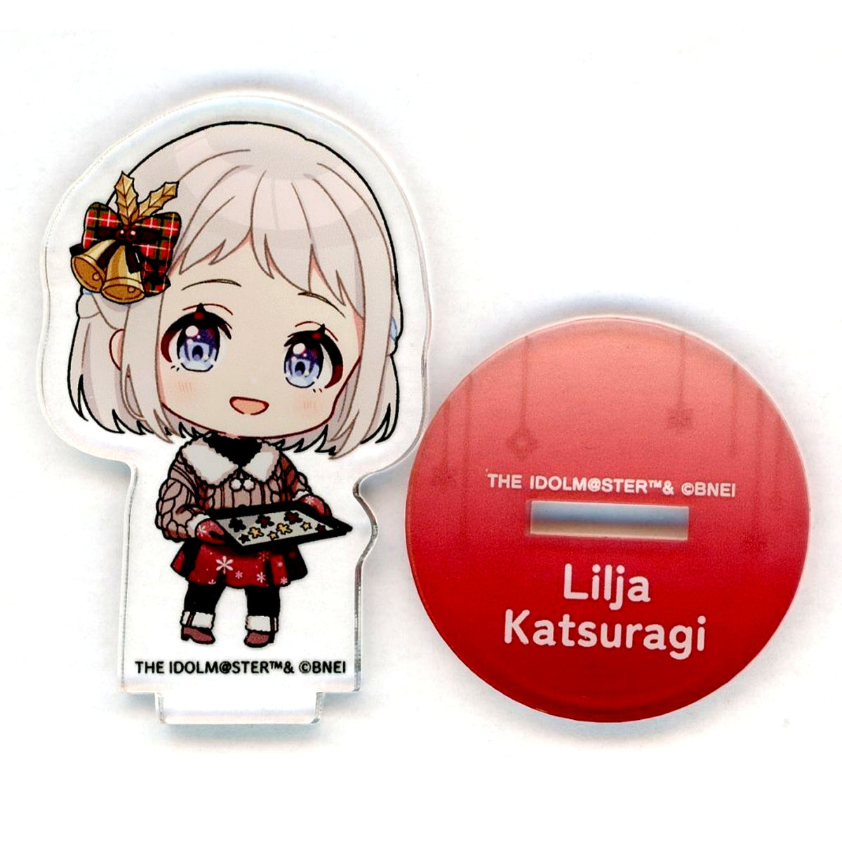 Lilja Katsuragi Santa Trading Deformed Acrylic Stand A Gakuen Idolmaster fete de Noel POP UP STORE [USED]