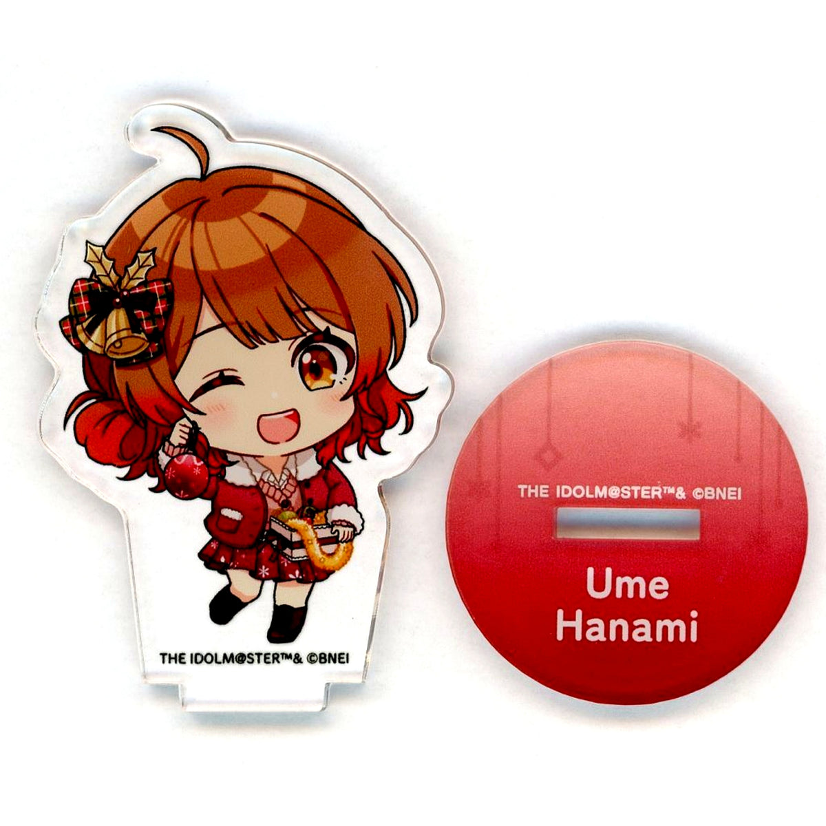 Ume Hanami Santa Trading Deformed Acrylic Stand A Gakuen Idolmaster fete de Noel POP UP STORE [USED]