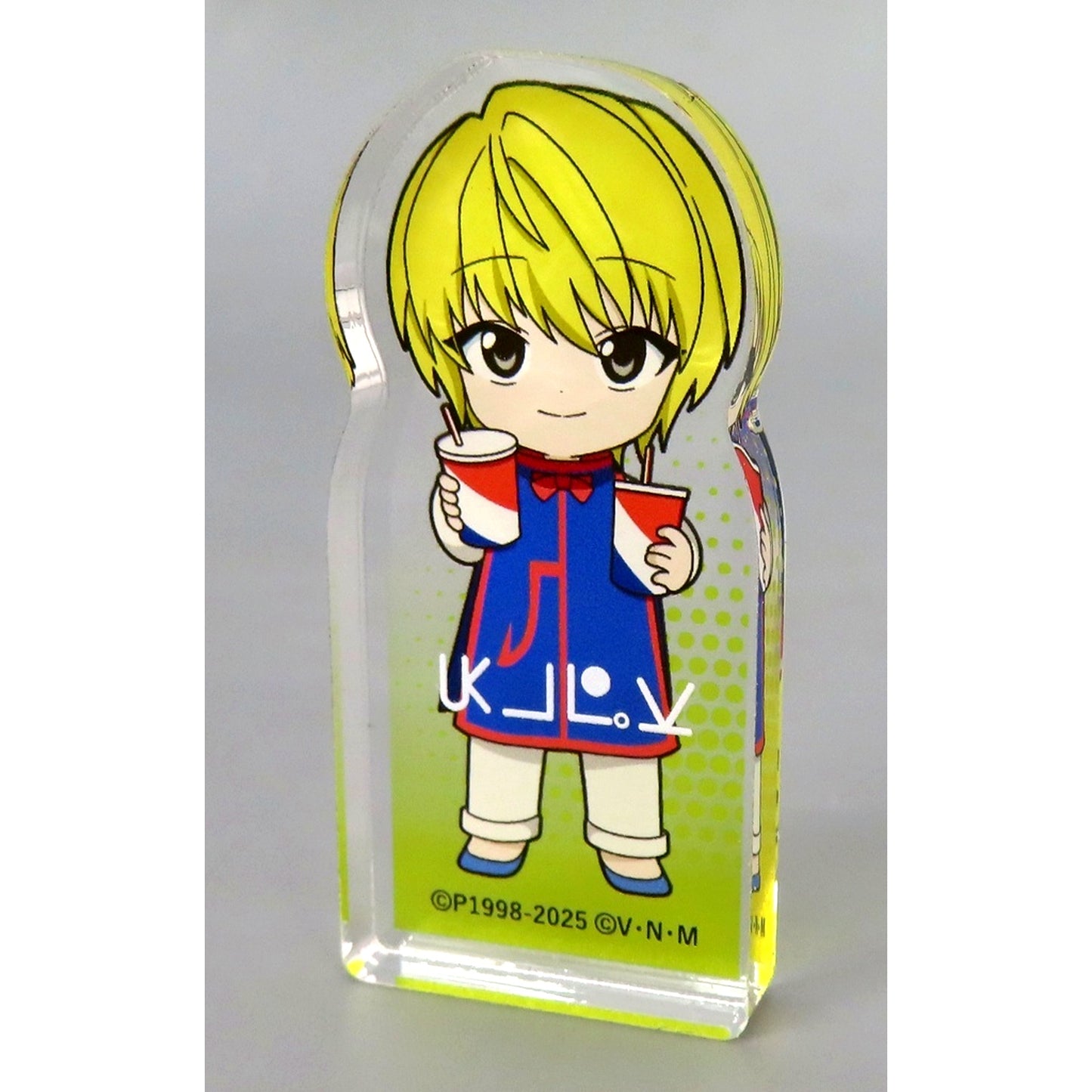 Kurapika Die-cut Acrylic Block Tsukiji Gindaco x Hunter x Hunter Made to Order Limited [USED]
