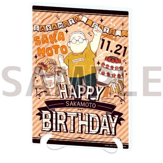 Taro Sakamoto 13. Birthday Ver. SAKAMOTO DAYS GraffArt Illustration Acrylic Art Board A5 Size [USED]