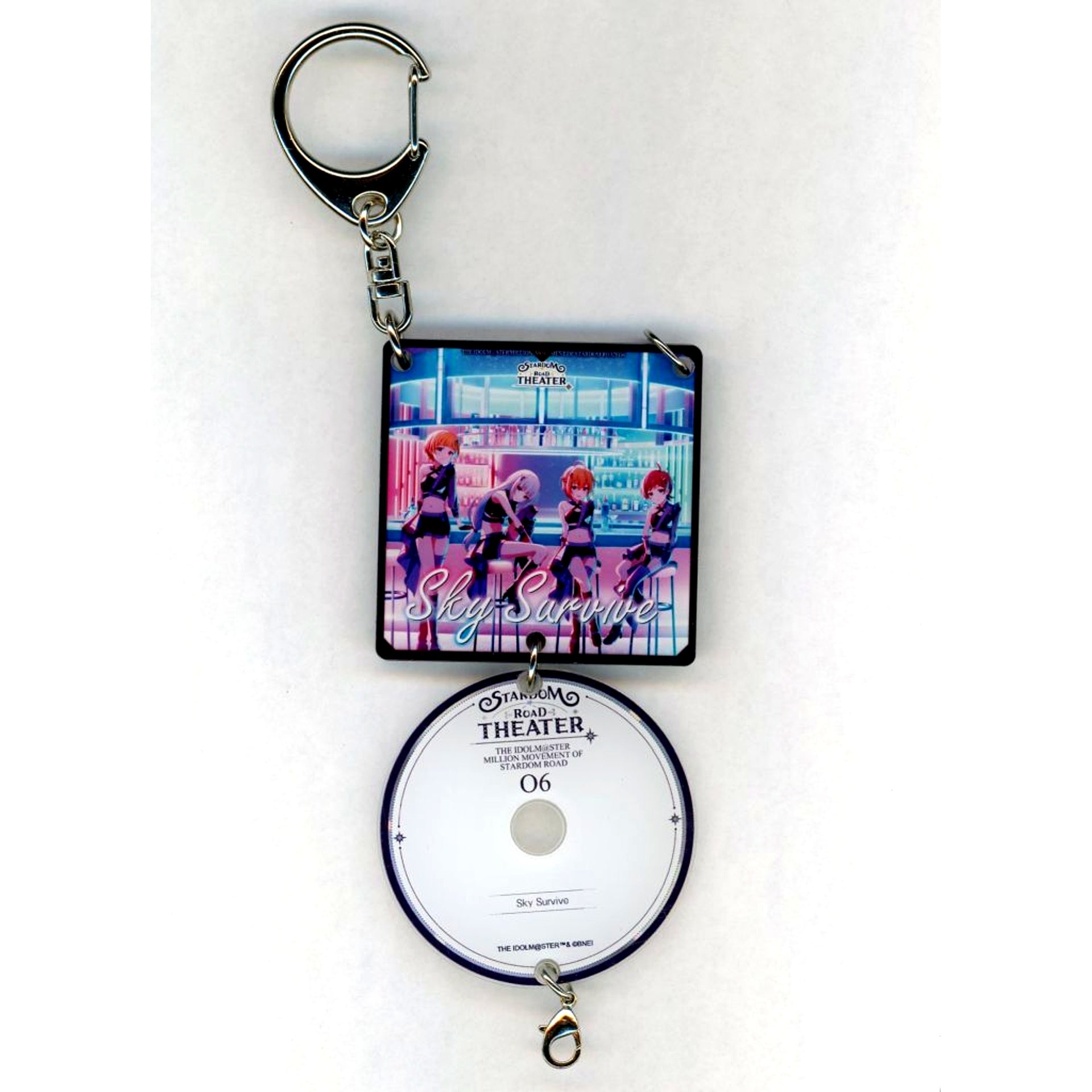 06. Sky Survive The Idolm@ster Million Movement of Stardom Road Jacket Acrylic Keychain The Idolm@ster Million Live! [USED]