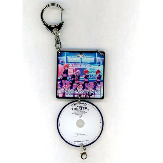 06. Sky Survive The Idolm@ster Million Movement of Stardom Road Jacket Acrylic Keychain The Idolm@ster Million Live! [USED]