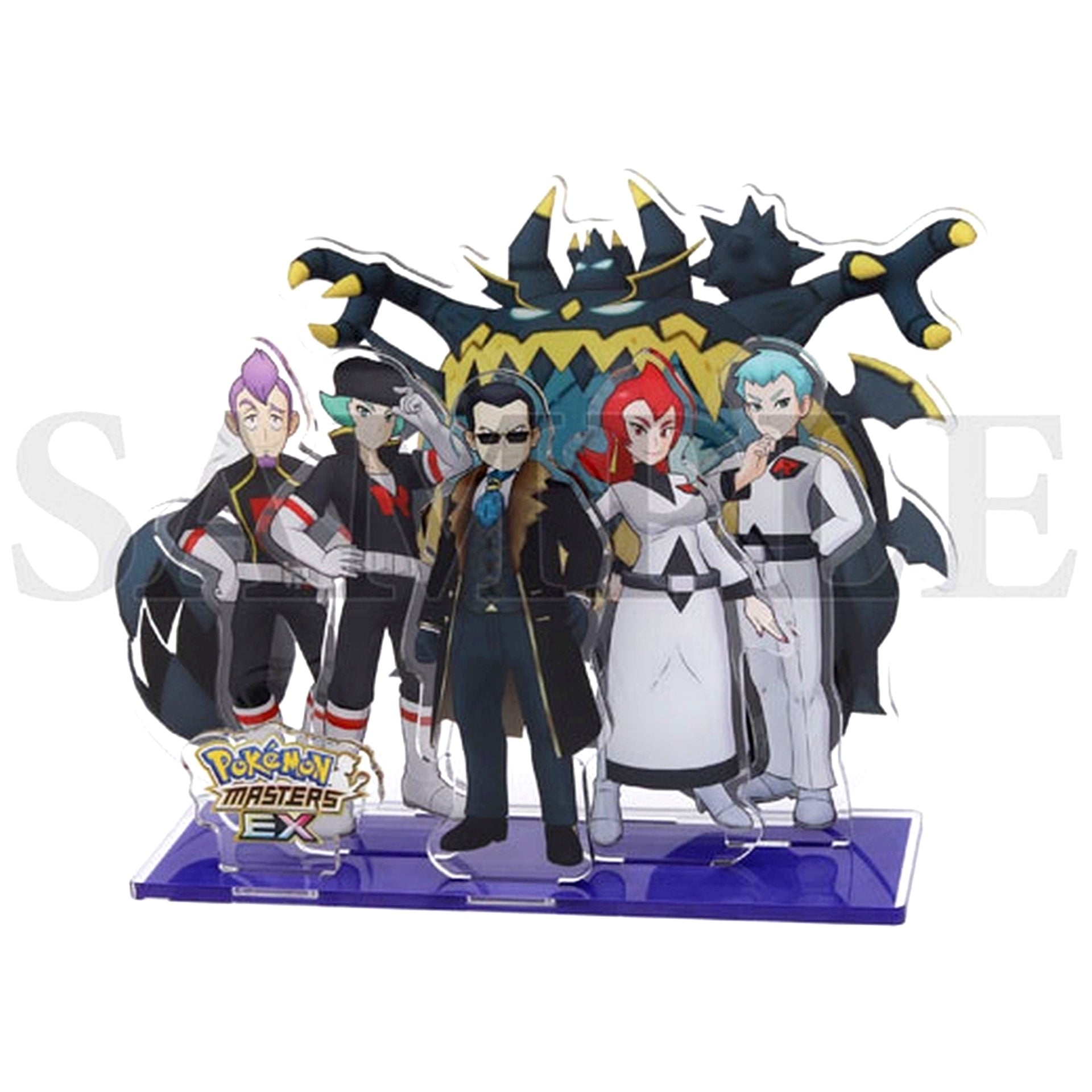 Challenge Team Rocket! Acrylic Diorama Pokemon Masters EX [USED]