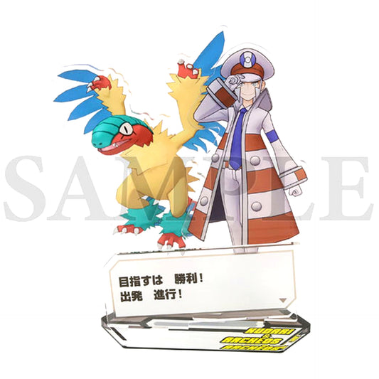 Emmet & Archeops Buddies Quote Acrylic Stand Pokemon Masters EX [USED]