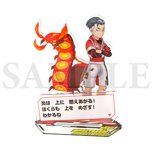 Kabu & Centiskorch Buddies Quote Acrylic Stand Pokemon Masters EX [USED]