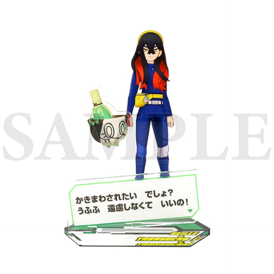 Carmine & Sinistcha Unremarkable Form Sync Pair Quote Acrylic Stand Pokemon Masters EX [USED]