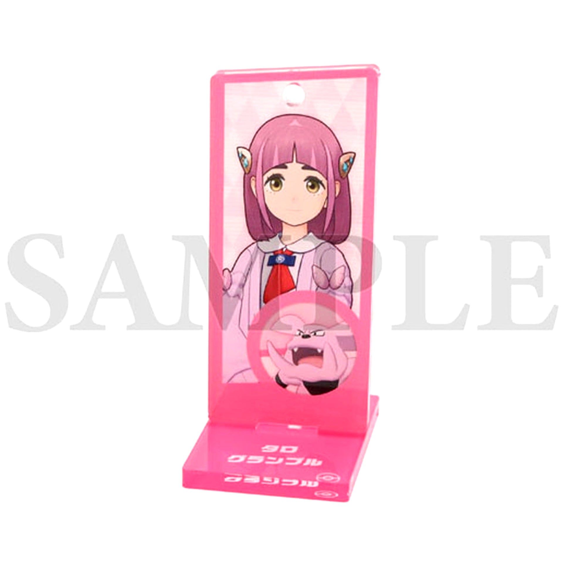 Taro and Granbull Team Formation Acrylic Stand Pokemon Masters EX [USED]
