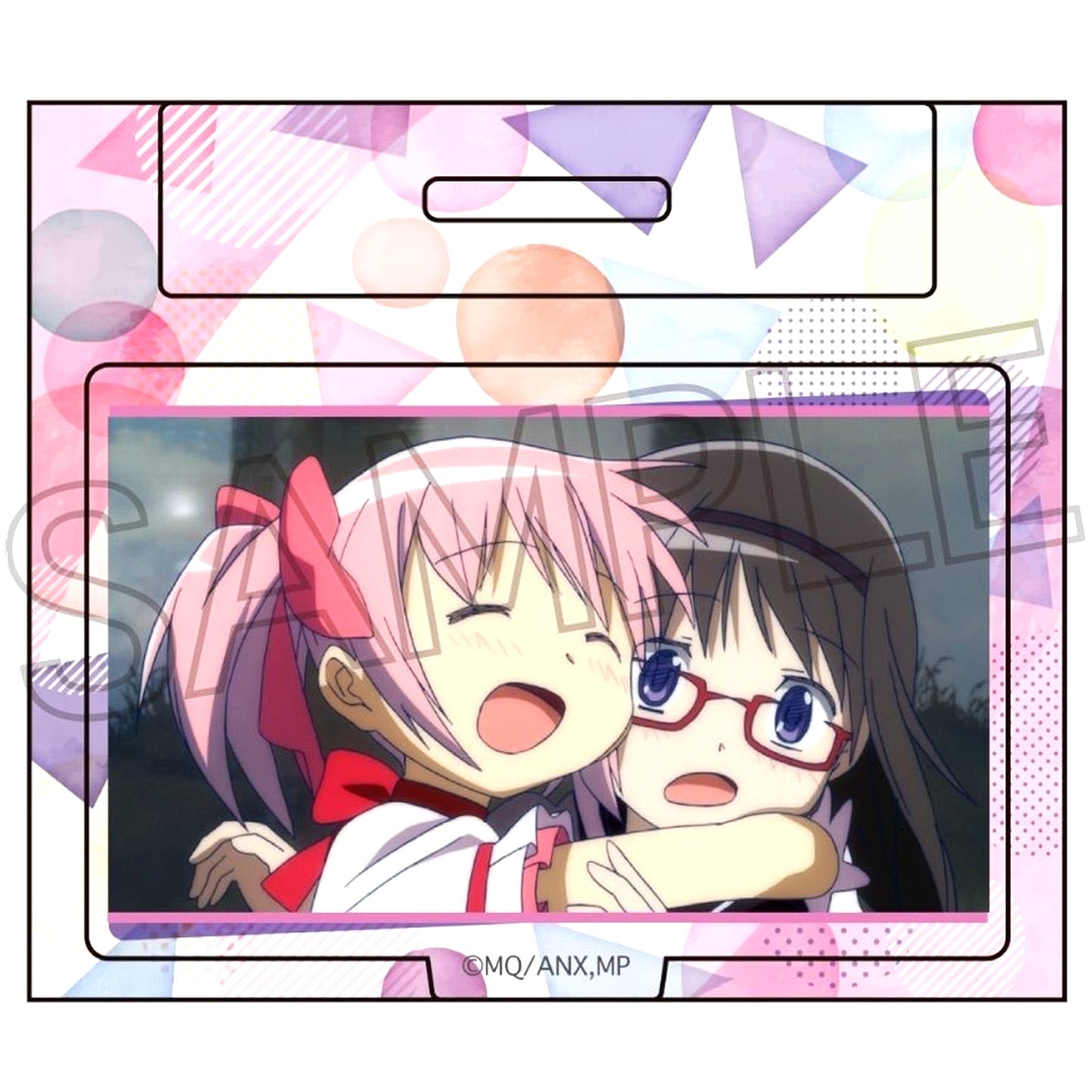 Madoka Kaname & Homura Akemi Puella Magi Madoka Magica Trading Mini Acrylic Stand [USED]