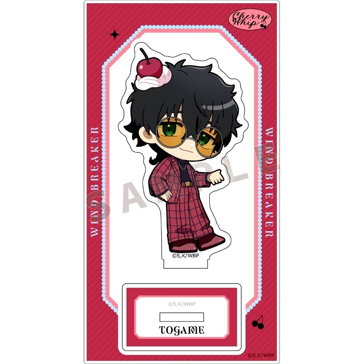 Jo Togame Cherry Whip Acrylic Stand Wind Breaker [USED]