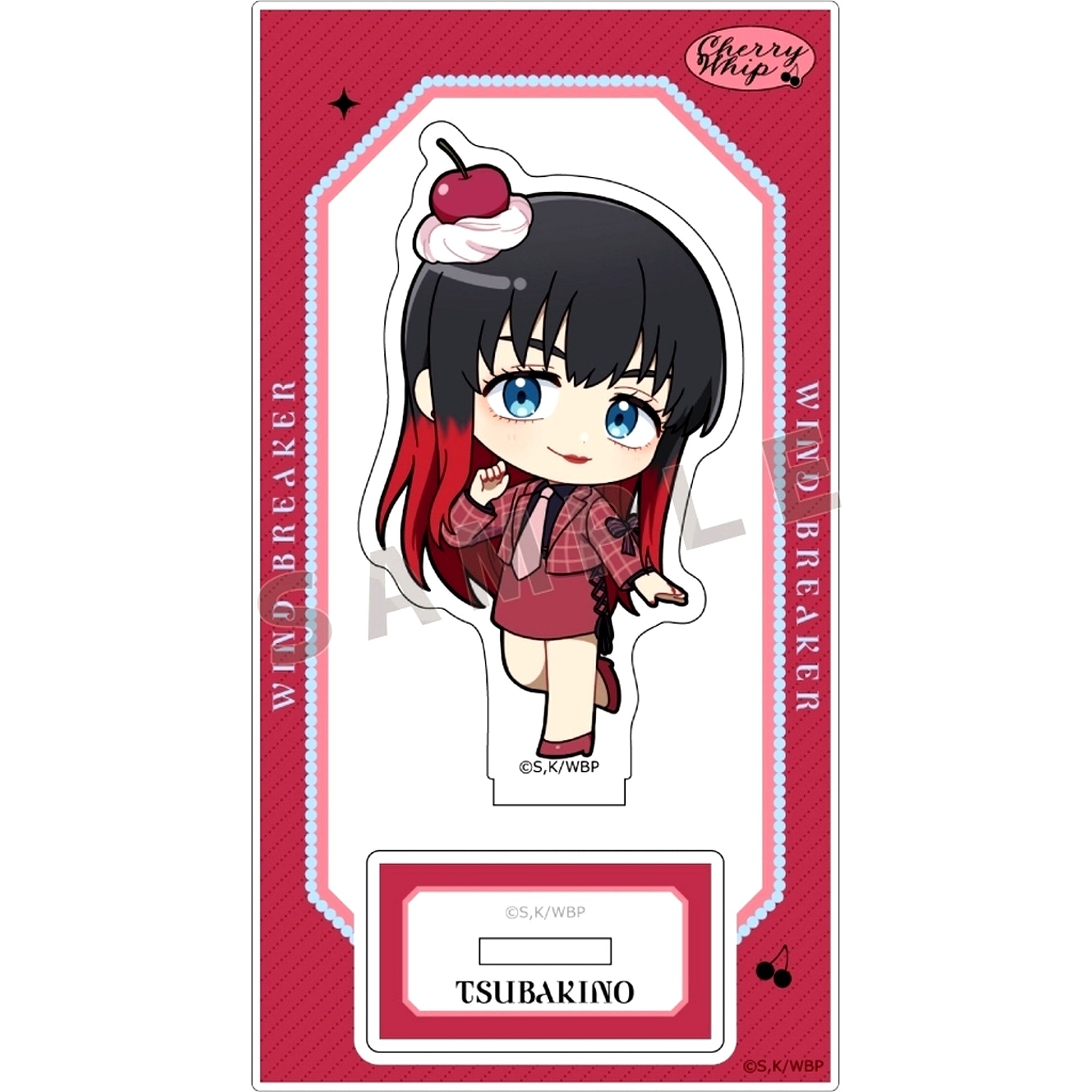 Tasuku Tsubakino Cherry Whip Acrylic Stand WIND BREAKER [USED]