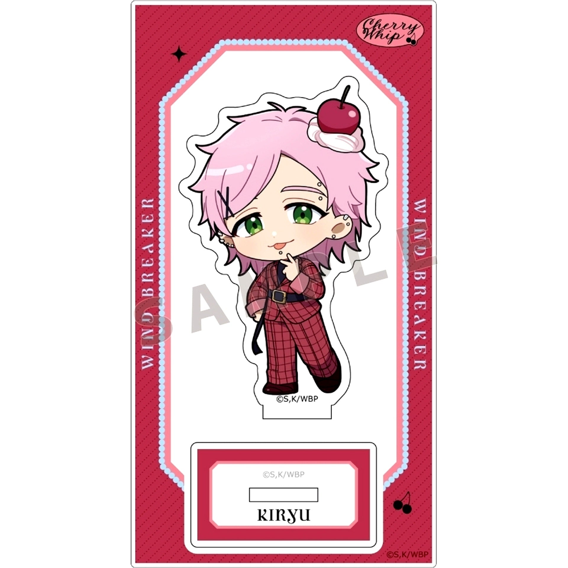 Mitsuki Kiryu Cherry Whip Acrylic Stand WIND BREAKER [USED]
