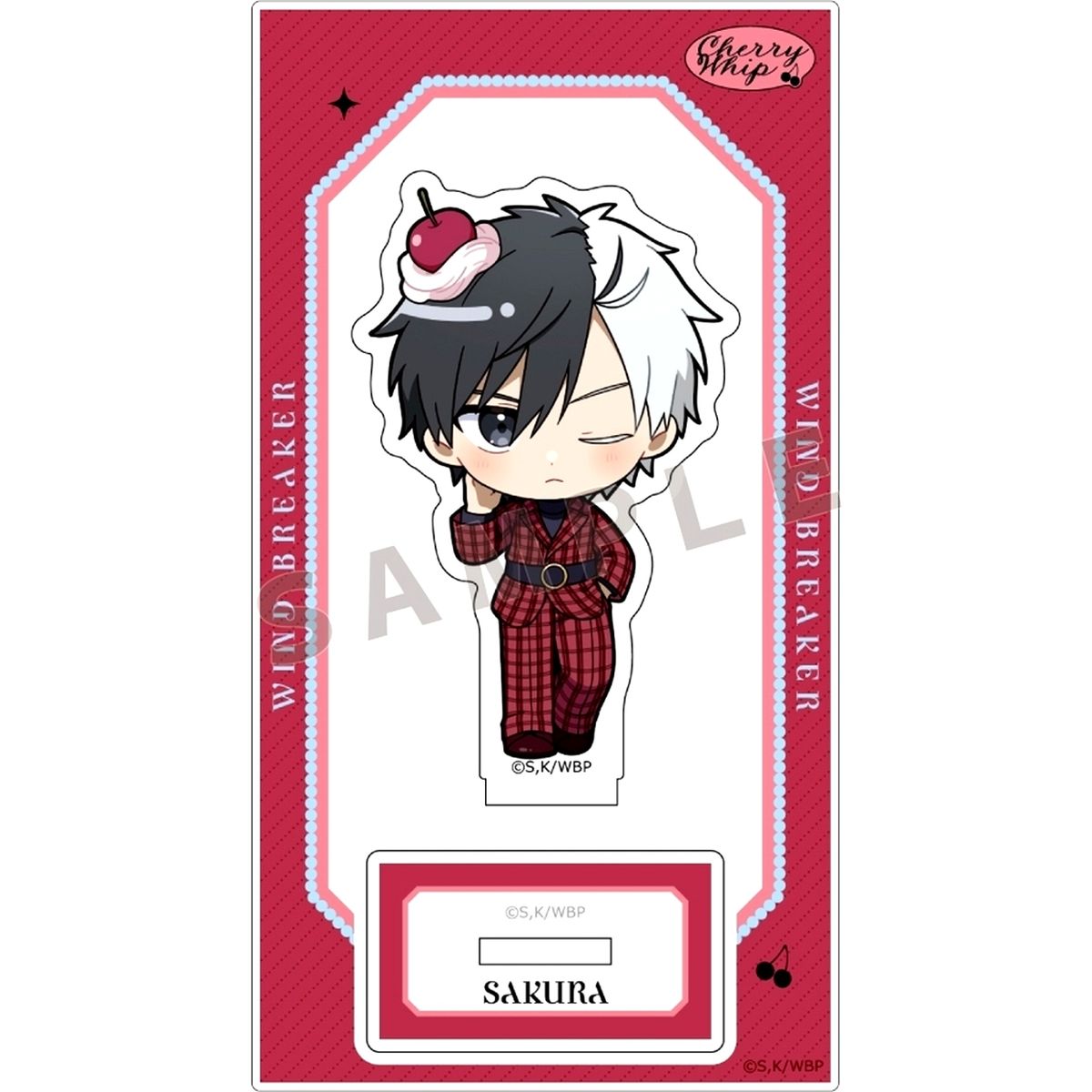 Haruka Sakura Wind Breaker Cherry Whip Acrylic Stand [USED]