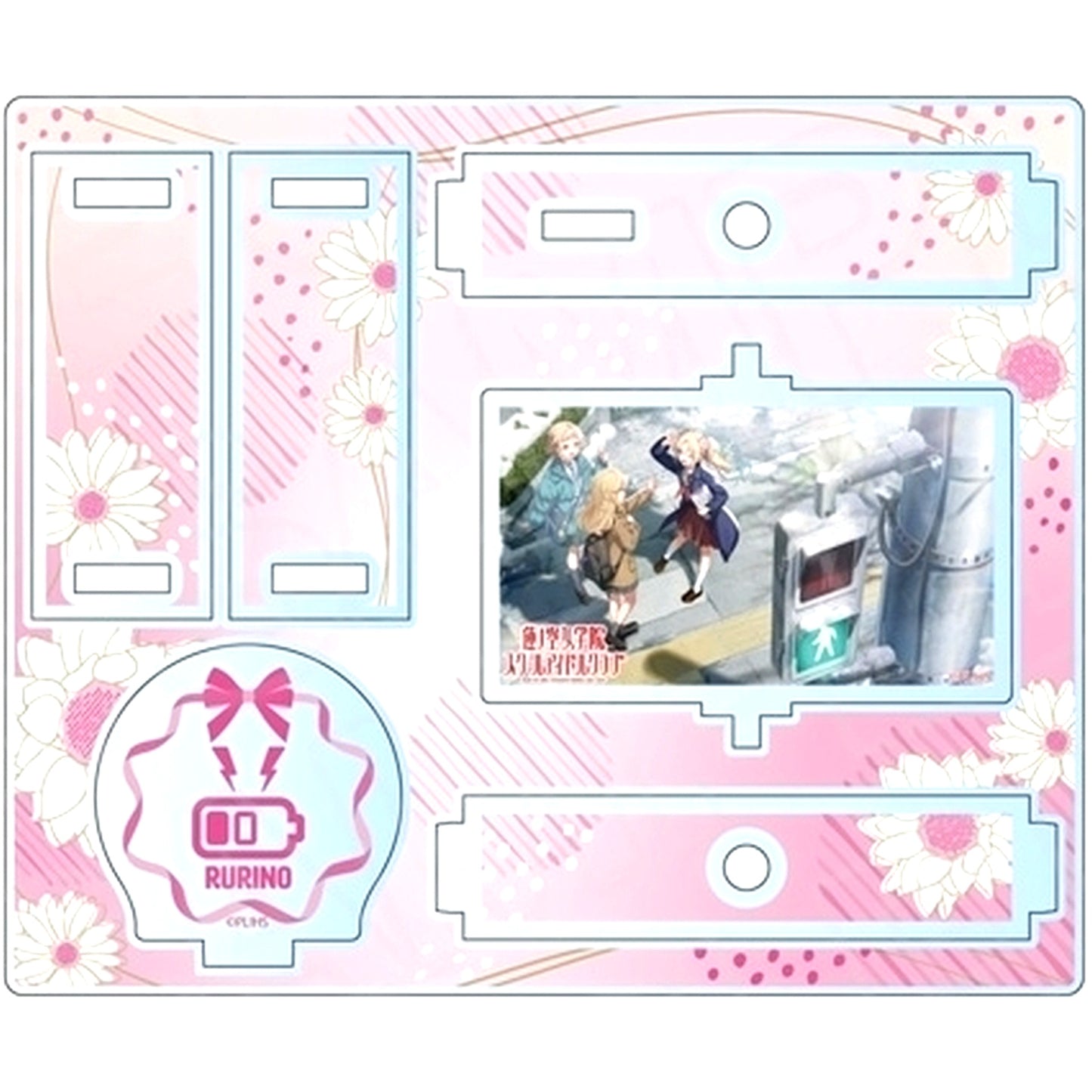 Rurino Osawa AURORA FLOWER Ver. Spinning Acrylic Stand Love Live! Hasunosora Girls' High School Idol Club [USED]