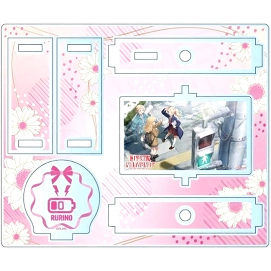 Rurino Osawa AURORA FLOWER Ver. Spinning Acrylic Stand Love Live! Hasunosora Girls' High School Idol Club [USED]