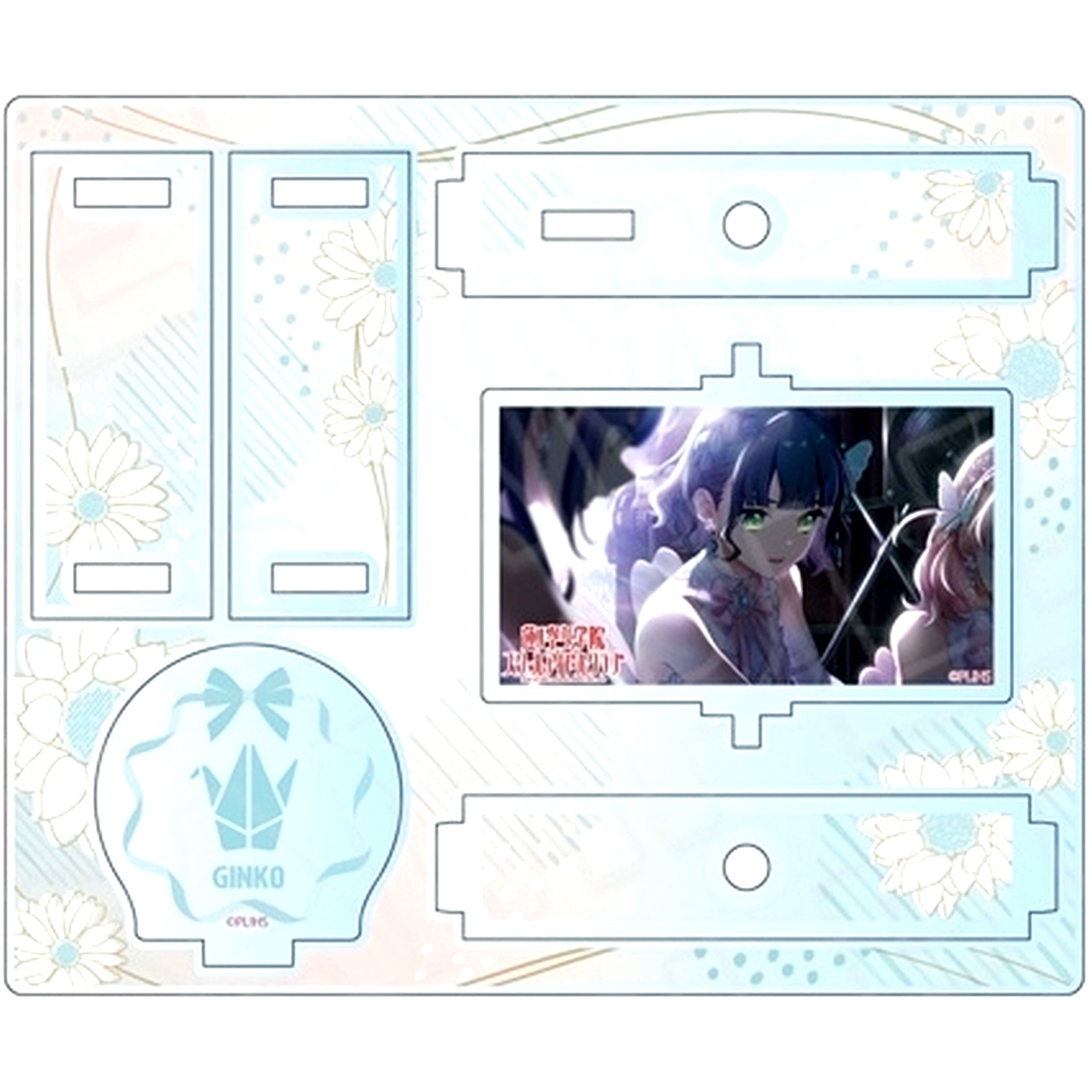 Ginko Momose AURORA FLOWER Ver. Spinning Acrylic Stand Love Live! Hasunosora Girls' High School Idol Club [USED]