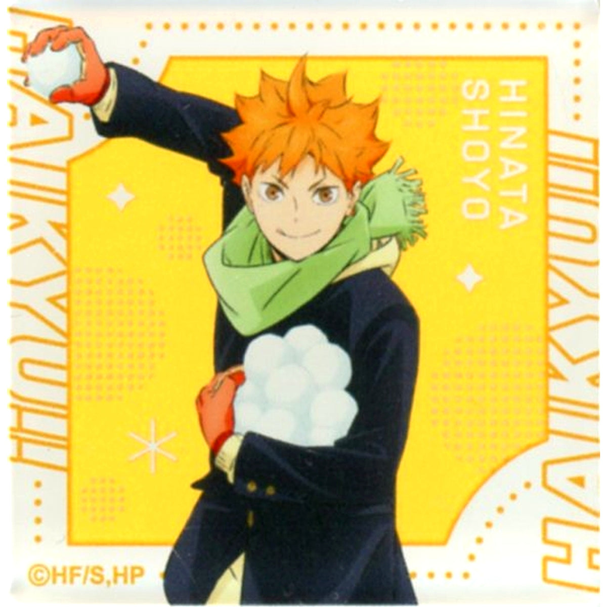Shoyo Hinata Haikyu!! Hologram Trading Mini Acrylic Block Snowball Fight Ver. Jump Festa 2026 Goods [USED]