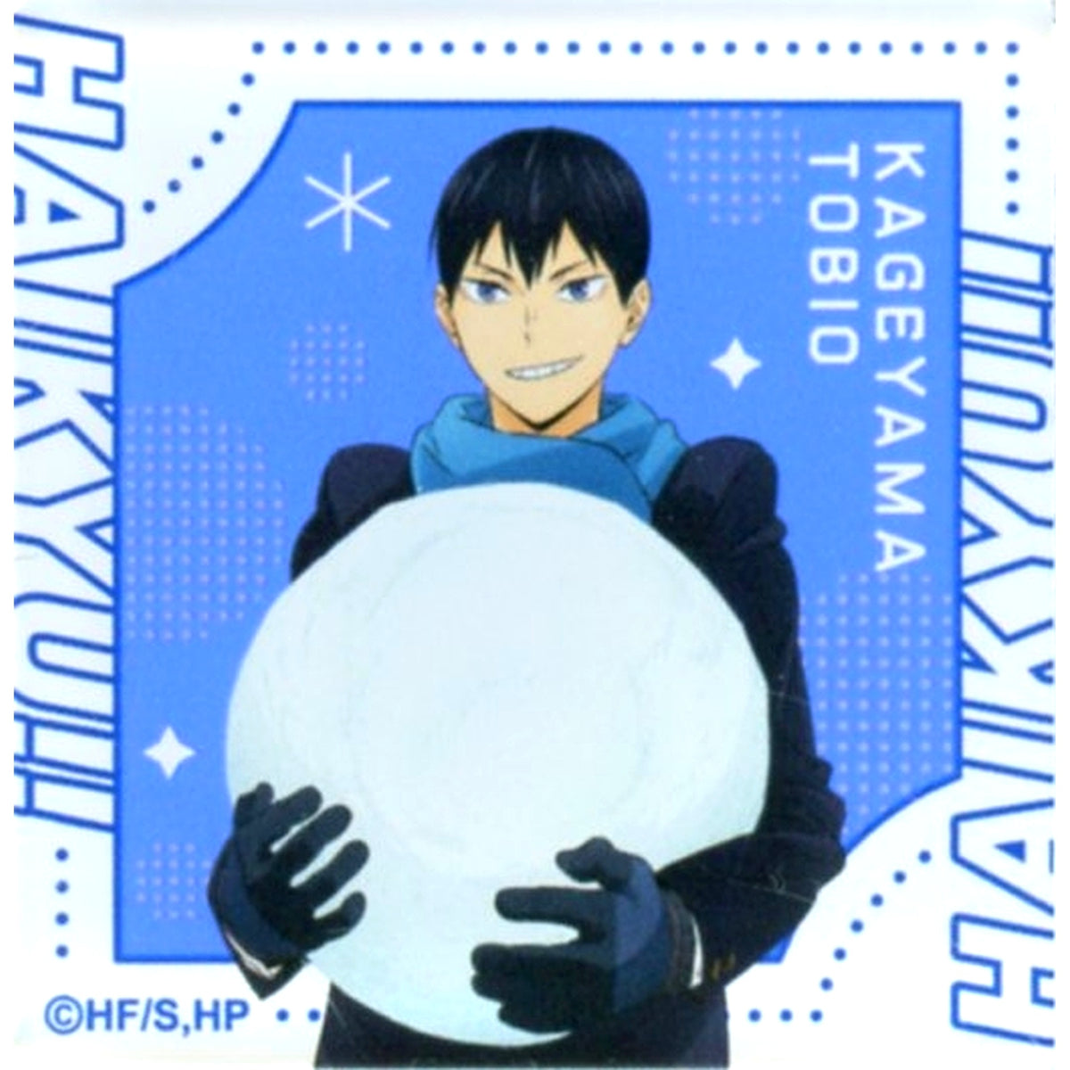 Tobio Kageyama Haikyu!! Hologram Trading Mini Acrylic Block Snowball Fight Ver. Jump Festa 2026 Goods [USED]