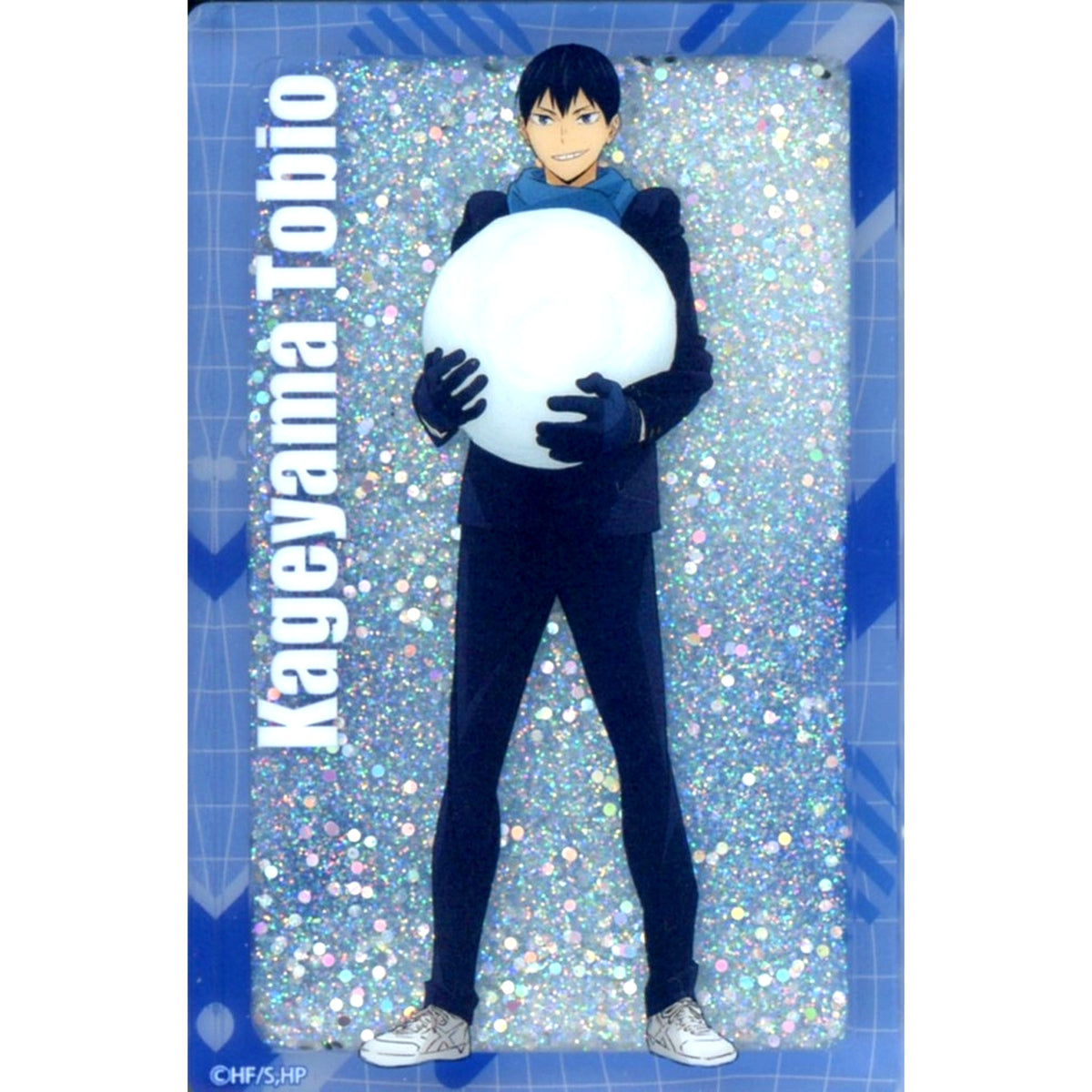 Tobio Kageyama Haikyu!! Snowball Fight Ver. Glitter Acrylic Block Jump Festa 2026 EC Limited [USED]