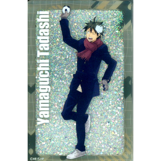 Tadashi Yamaguchi Haikyu!! Snowball Fight Ver. Glitter Acrylic Block Jump Festa 2026 EC Limited [USED]