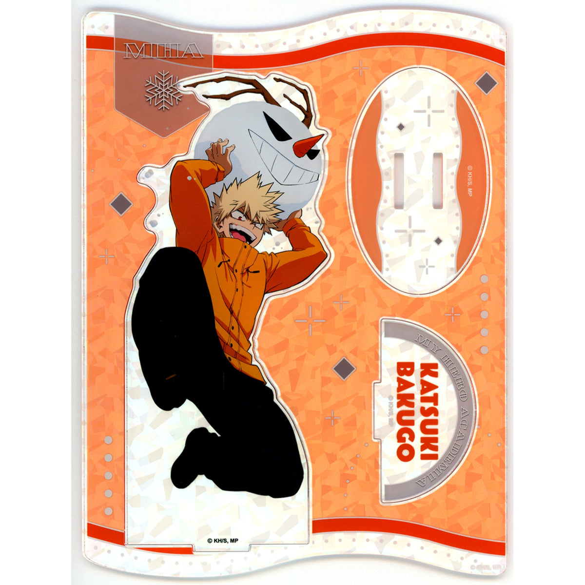 Katsuki Bakugo My Hero Academia Hologram Acrylic Stand Snow Play Ver. Jump Festa 2026 Goods [USED]