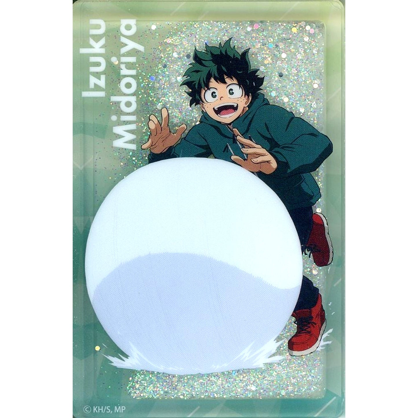 Izuku Midoriya Glitter Acrylic Block Snow Play Ver. My Hero Academia Jump Festa 2026 EC Limited [USED]