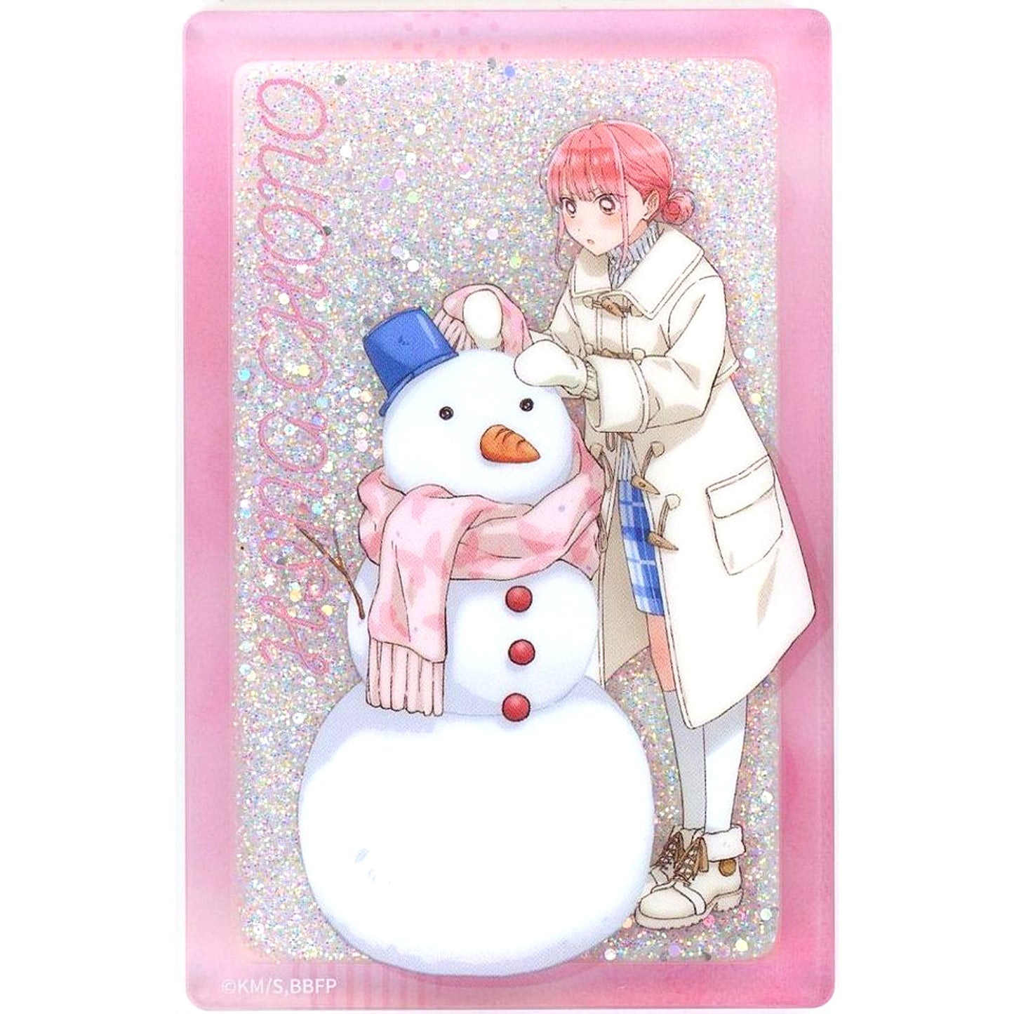 Hina Chono Glitter Acrylic Block Snow Play Ver. Blue Box Jump Festa 2026 EC Limited [USED]