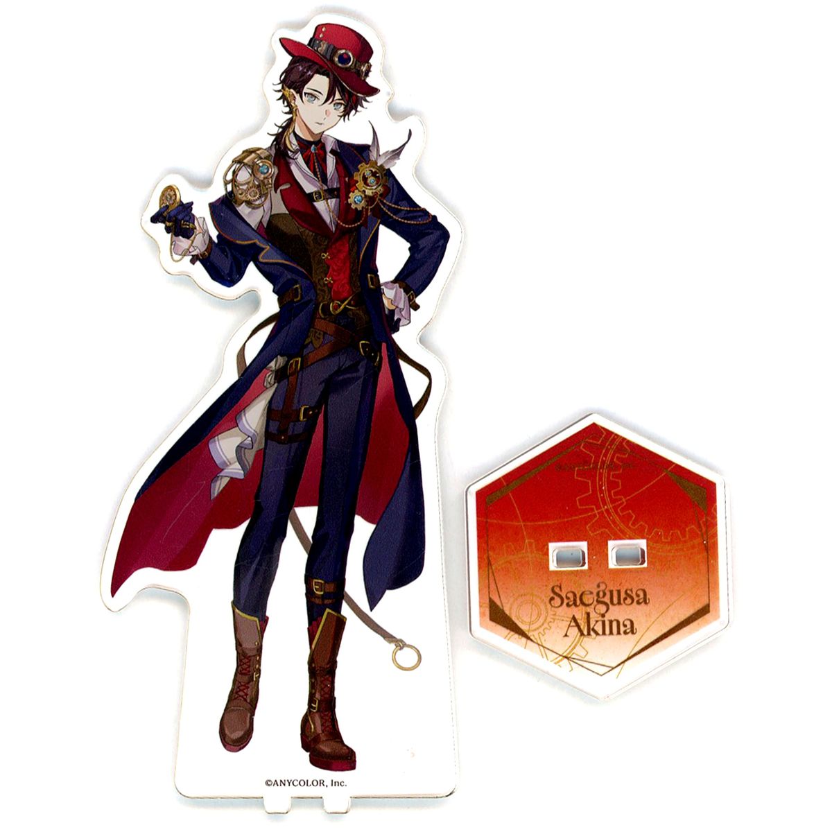 Saegusa Akina Acrylic Stand Virtual YouTuber Nijisanji NIJISANJI EN Crystal Clockwork x animatecafe [USED]