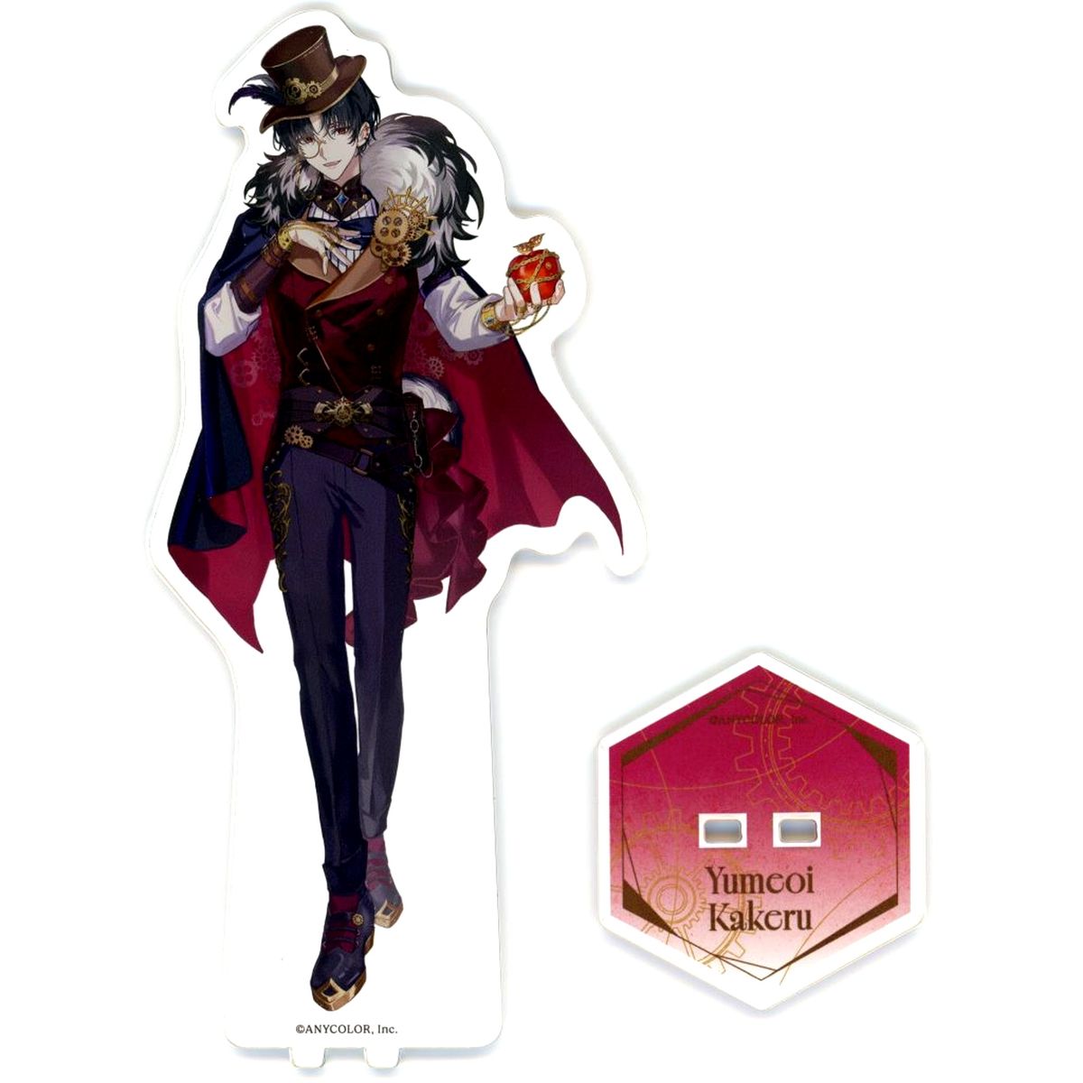 Yumeoi Kakeru Virtual YouTuber Nijisanji Acrylic Stand NIJISANJI & NIJISANJI EN Crystal Clockwork x animate cafe [USED]