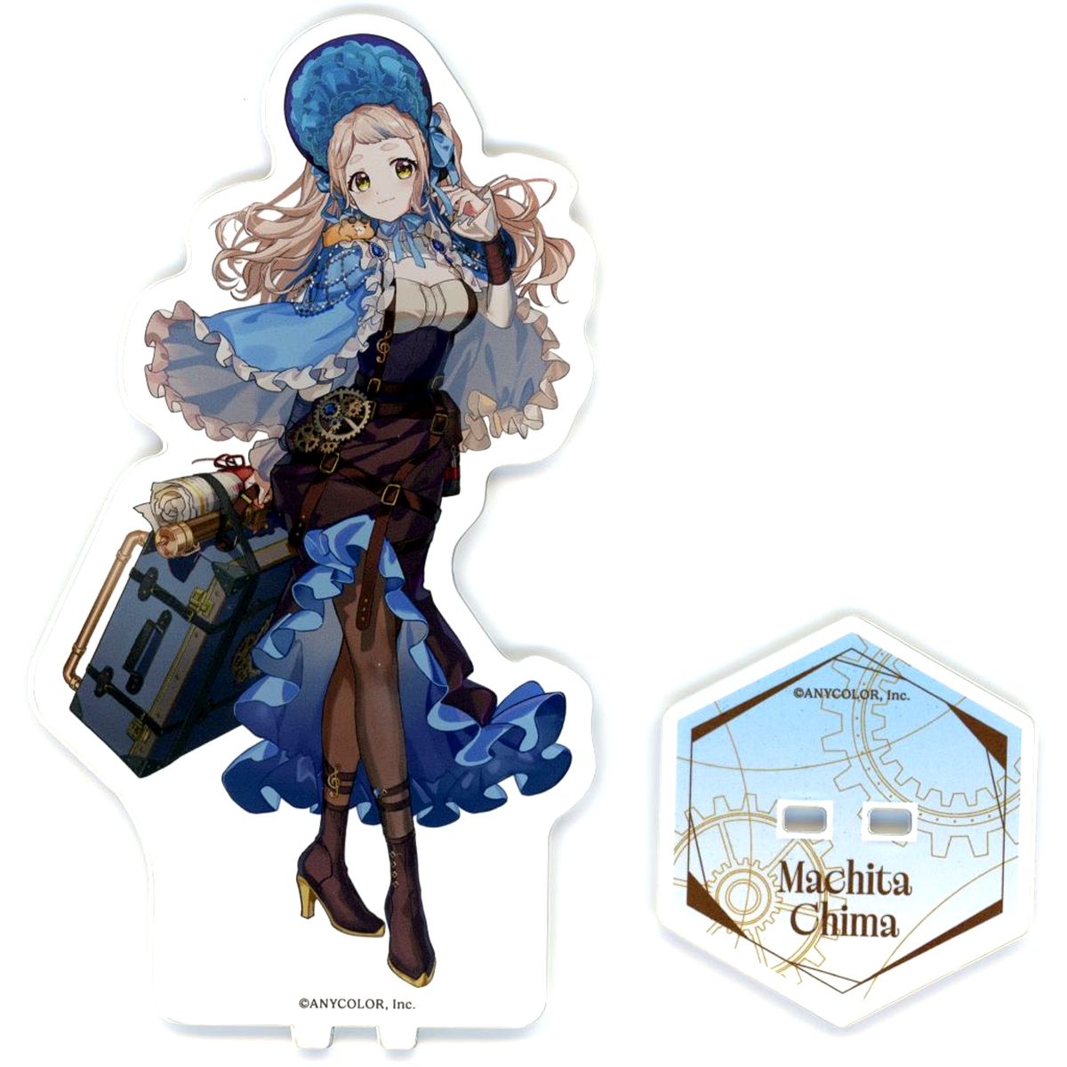 Machita Chima Virtual YouTuber Nijisanji Acrylic Stand NIJISANJI & NIJISANJI EN Crystal Clockwork x animatecafe [USED]
