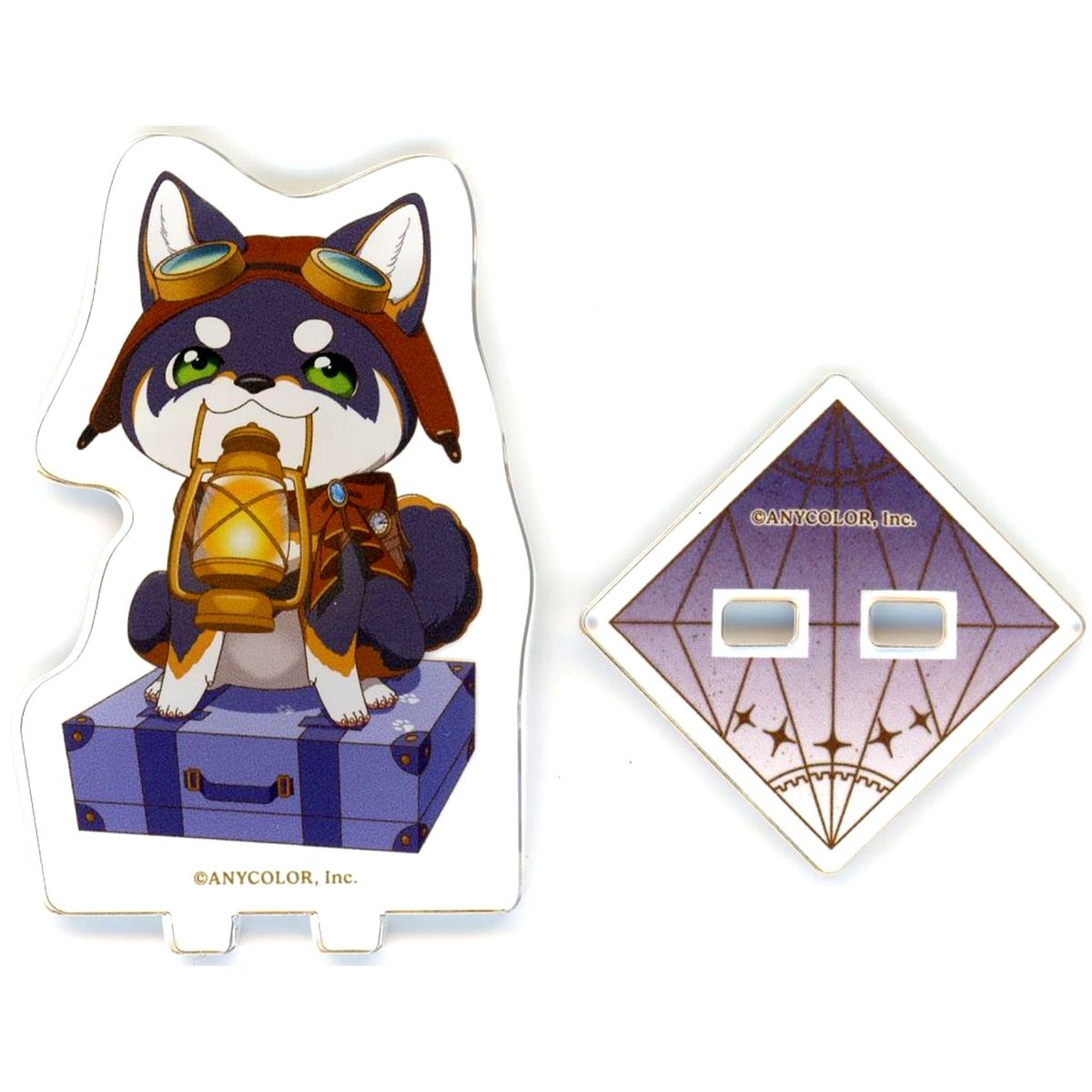 Kuroi Shiba Mini Acrylic Stand Virtual YouTuber Nijisanji NIJISANJI & NIJISANJI EN Crystal Clockwork x animatecafe [USED]