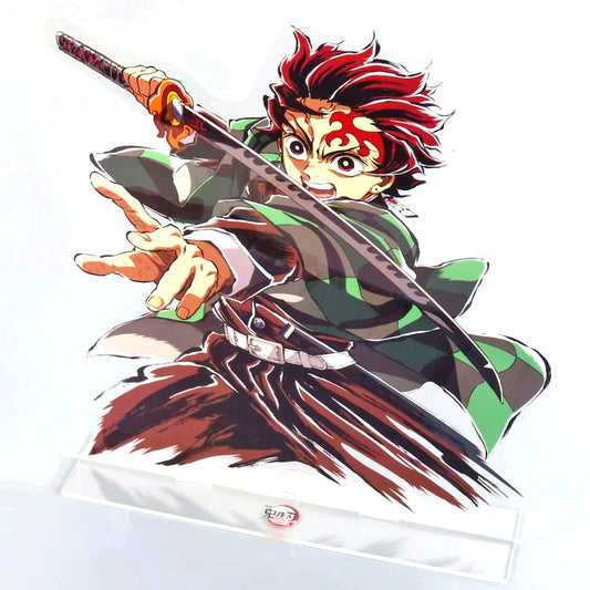 Tanjiro Kamado Prize A Big Acrylic Stand Demon Slayer The Movie Infinity Castle Chapter 1 Akaza Returns Real Web Shop Kuji End Roll Illustration C107 Goods [USED]