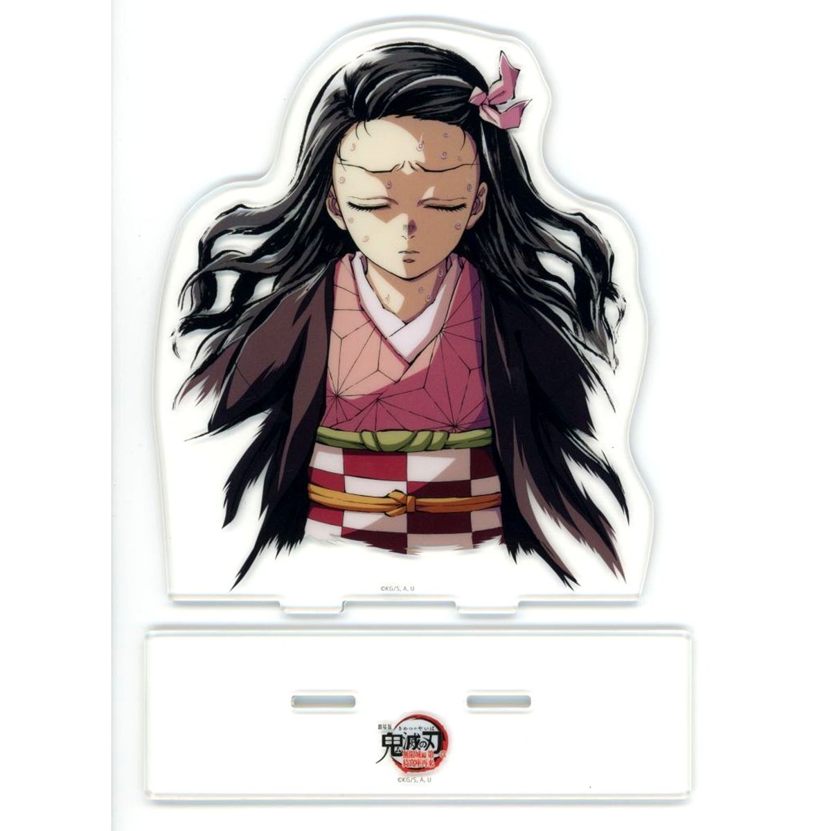 Nezuko Kamado Demon Slayer: Kimetsu no Yaiba - The Movie: Infinity Castle Real WEBSHOP Kuji & WEBSHOP Kuji Corps Member End Roll Illustration Acrylic Stand Prize C C107 Goods [USED]